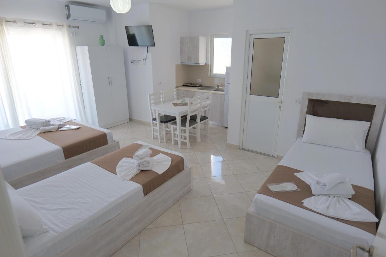 Seahorse Hotel Ksamil Kültér fotó