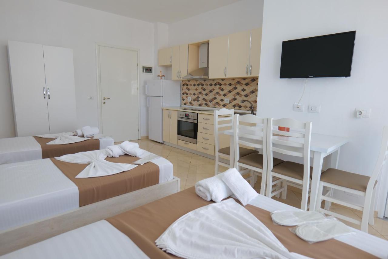 Seahorse Hotel Ksamil Kültér fotó