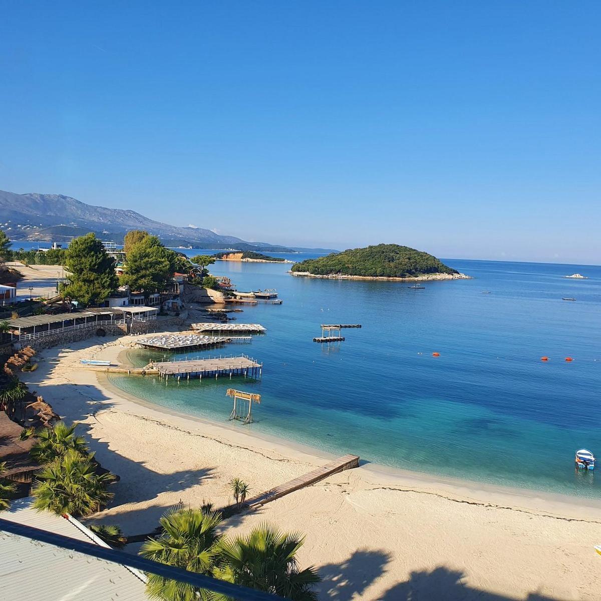 Seahorse Hotel Ksamil Kültér fotó